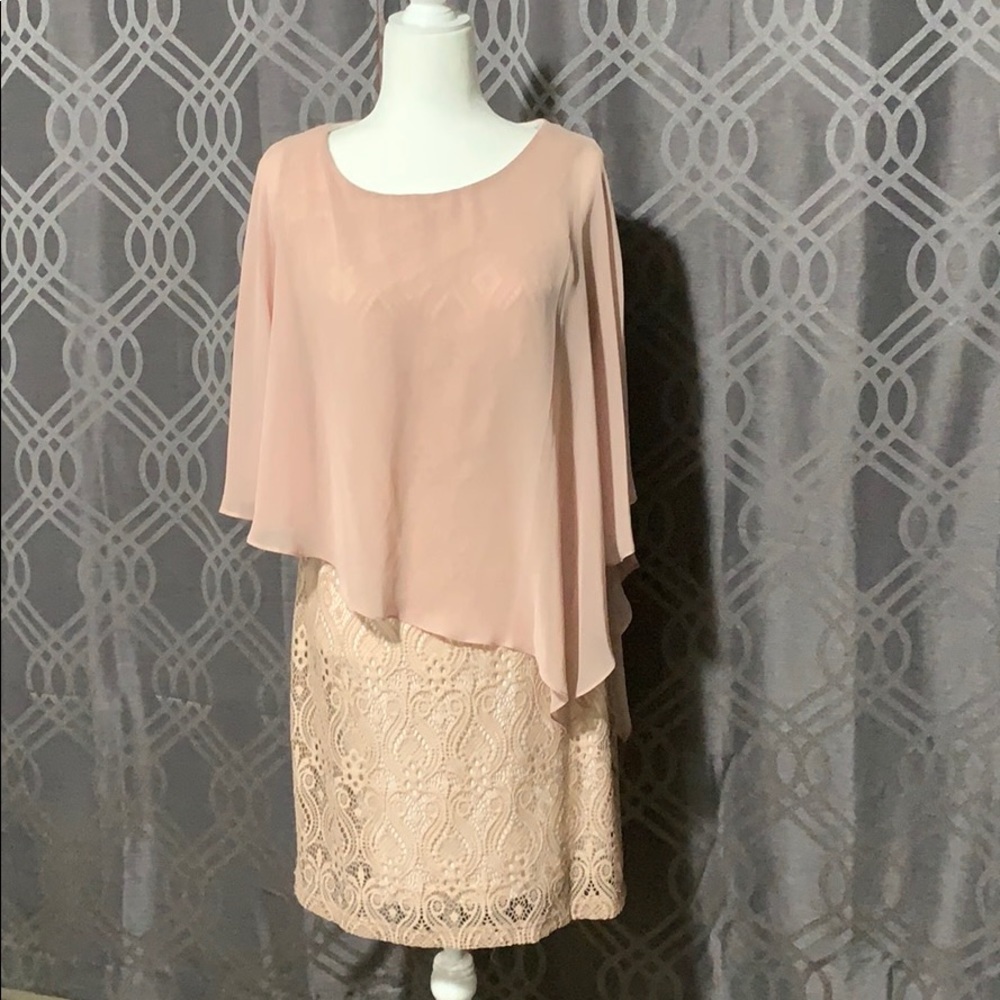 Formal pink dress